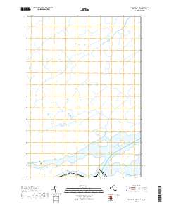 Hogansburg OE N 2019 topographic map thumbnail
