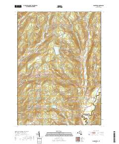 Holmesville 2019 topographic map thumbnail