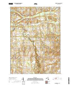 Honeoye Falls 2019 topographic map thumbnail