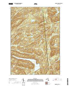 Honnedaga Lake 2019 topographic map thumbnail