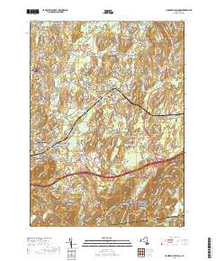Hopewell Junction 2019 topographic map thumbnail
