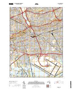 Jamaica 2019 topographic map thumbnail