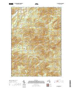 Jay Mountain 2019 topographic map thumbnail