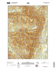 Kaaterskill Clove 2019 topographic map thumbnail