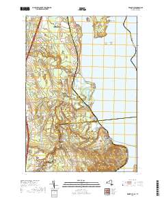 Keeseville 2019 topographic map thumbnail