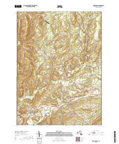 Kerhonkson 2019 topographic map thumbnail