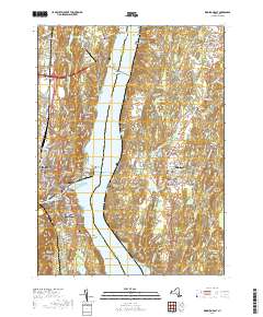 Kingston East 2019 topographic map thumbnail