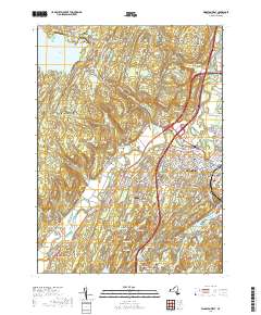 Kingston West 2019 topographic map thumbnail