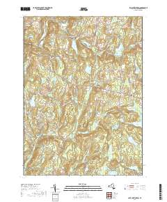 Lake Huntington 2019 topographic map thumbnail