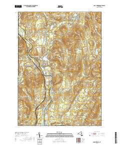 Lake Luzerne 2019 topographic map thumbnail