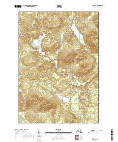 Lake Titus 2019 topographic map thumbnail