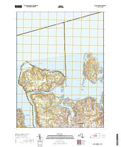 Lloyd Harbor 2019 topographic map thumbnail