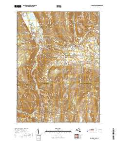 Montour Falls 2019 topographic map thumbnail