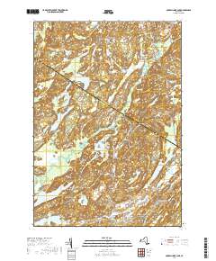 Muskellunge Lake 2019 topographic map thumbnail