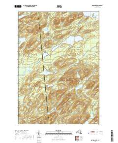 Nehasane Lake 2019 topographic map thumbnail