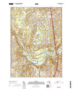 Niskayuna 2019 topographic map thumbnail