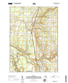 North Collins 2019 topographic map thumbnail