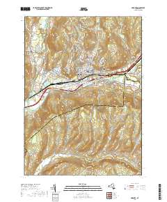 Oneonta 2019 topographic map thumbnail