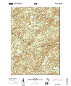 Oswegatchie SE 2019 topographic map thumbnail