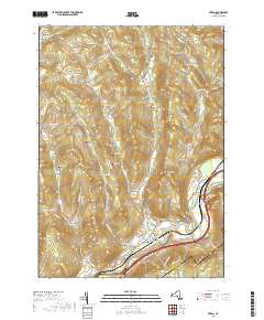 Otego 2019 topographic map thumbnail