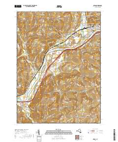 Owego 2019 topographic map thumbnail