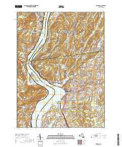 Peekskill 2019 topographic map thumbnail