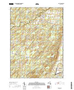 Pine Bush 2019 topographic map thumbnail