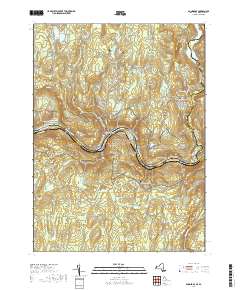 Pond Eddy 2019 topographic map thumbnail