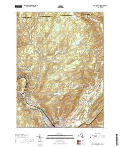 Port Jervis North 2019 topographic map thumbnail