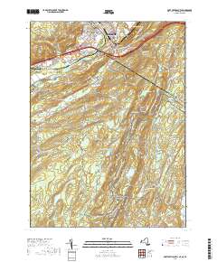 Port Jervis South 2019 topographic map thumbnail
