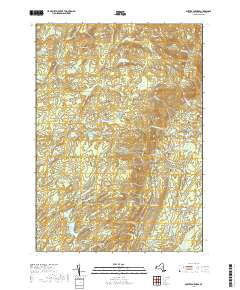 Porter Corners 2019 topographic map thumbnail