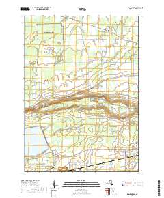 Ransomville 2019 topographic map thumbnail