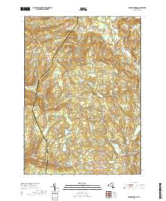 Rensselaerville 2019 topographic map thumbnail