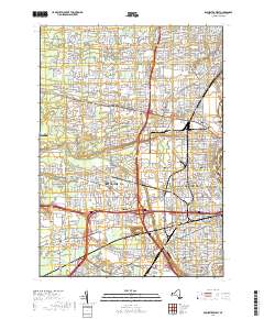 Rochester West 2019 topographic map thumbnail