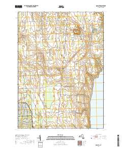 Romulus 2019 topographic map thumbnail