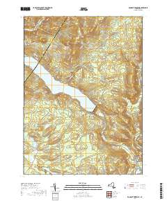 Rondout Reservoir 2019 topographic map thumbnail
