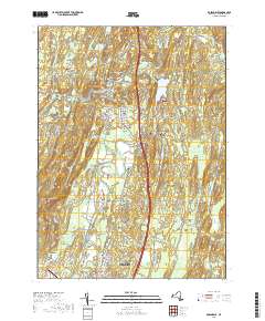 Rosendale 2019 topographic map thumbnail