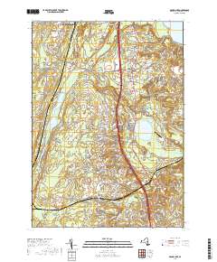 Round Lake 2019 topographic map thumbnail