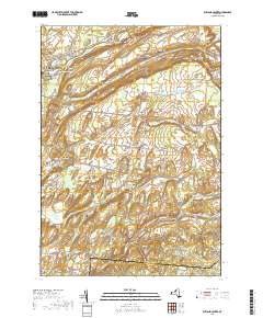 Rutland Center 2019 topographic map thumbnail