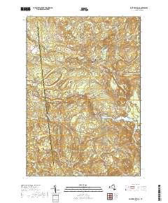 Saint Regis Falls 2019 topographic map thumbnail
