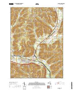 Salamanca 2019 topographic map thumbnail