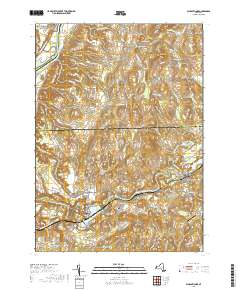 Schaghticoke 2019 topographic map thumbnail