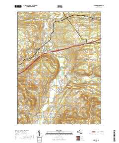 Schoharie 2019 topographic map thumbnail