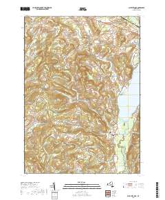 Schuyler Lake 2019 topographic map thumbnail