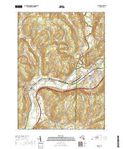 Sidney 2019 topographic map thumbnail