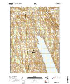 Skaneateles 2019 topographic map thumbnail