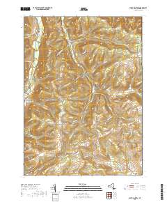 South Canisteo 2019 topographic map thumbnail