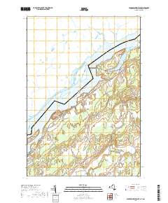 Sparrowhawk Point 2019 topographic map thumbnail