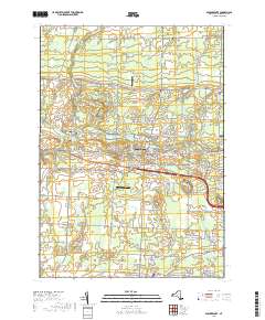 Spencerport 2019 topographic map thumbnail