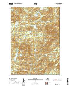 Spruce Lake 2019 topographic map thumbnail
